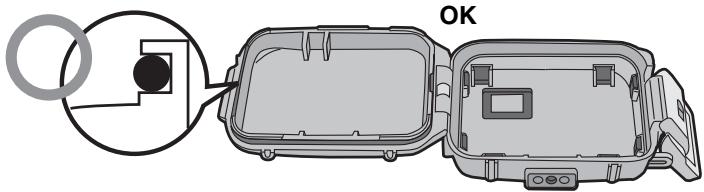 PANASONIC LUMIX DMW-MCFT3E - Inserire l'O-ring in maniera uniforme nell'apposto alloggiamo. - 1