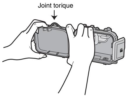PANASONIC LUMIX DMW-MCFT3PP - Desserrez le joint torique avec vos doigts pour l'enlever. - 1