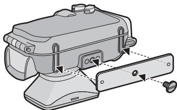PANASONIC LUMIX DMW-MCTZ20PP - Anbringen der Gewichte - 1