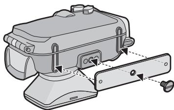 PANASONIC LUMIX DMW-MCTZ20PP - How to attach the weights - 1