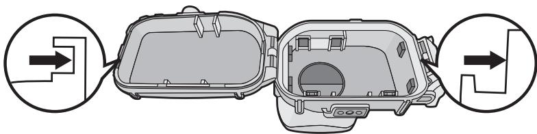 PANASONIC LUMIX DMW-MCTZ30E - Inspect the O-ring groove. - 1