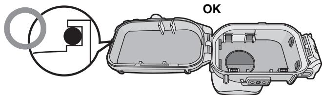 PANASONIC LUMIX DMW-MCTZ30E - Ponga el anillo tórico de manera uniforme dentro de la respectiva ranura. - 1