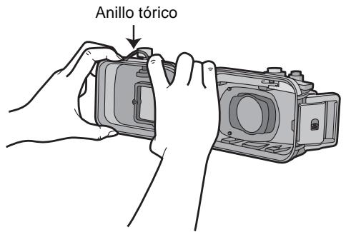 PANASONIC LUMIX DMW-MCTZ3E - Afloje el anillo tórico con sus dedos para quitarlo. - 1