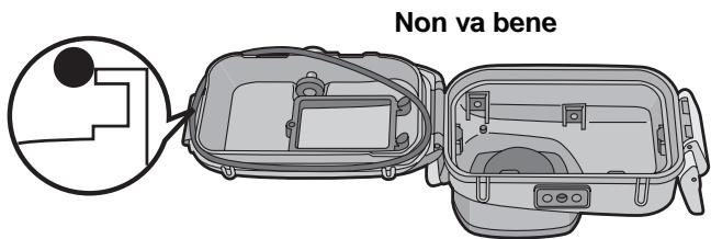 PANASONIC LUMIX DMW-MCTZ3E - Inserire l'O-ring in maniera uniforme nell'apposto alloggiamo. - 2