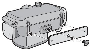 PANASONIC LUMIX DMW-MCTZ3E - Méthode de fixation des poids - 1