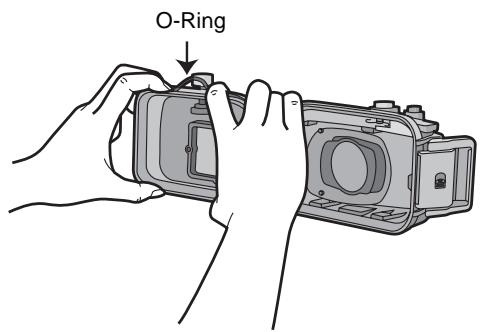 PANASONIC LUMIX DMW-MCTZ3E - Den O-Ring zum Entfernen mit den Fingern offen. - 1