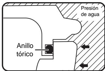 PANASONIC LUMIX DMW-MCTZ5PP - Cóme el anillo tórico mantiene lo impermeable del estuche - 3