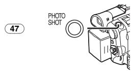 PANASONIC NV-GS120 - Appuyez sur la touche [PHOTO SHOT] 47. - 1
