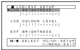 PANASONIC NV-GS120 - ■ Réglage de la luminosité et du niveau de couleur - 1