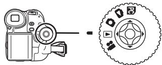 PANASONIC NV-GS17 - Een tape afspelen - 1