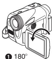 PANASONIC NV-GS17 - Het LCD-scherm gebruiken - 2