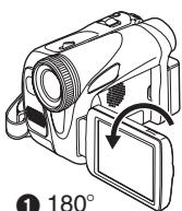 PANASONIC NV-GS17 - Utilisation de l'écran à cristaux liquides (ou LCD) - 2