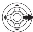 PANASONIC NV-GS17 - Spostate il joystick a destra o premetelo per confermare la selezione. - 1