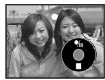 PANASONIC NV-GS17 - Spostate il joystick in alto per selezionare l'icona [●/■]. - 2