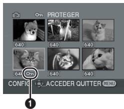 PANASONIC NV-GS17 - Protection des fichiers sur une carte - 1