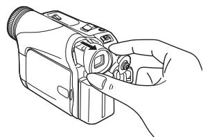 PANASONIC NV-GS17 - Extraction du viseur - 1