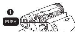 PANASONIC NV-GS17 - Een cassette plaatsen/verwijderen - 3