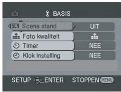 PANASONIC NV-GS17 - [KAART OPNAME MENU] - 1