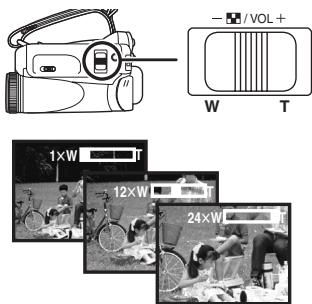 PANASONIC NV-GS17 - Inzoomen/uitzoomen - 1