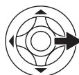 PANASONIC NV-GS17 - Spostate il joystick a destra o premetelo per confermare la selezione. - 1