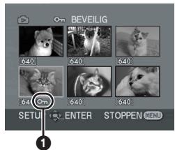PANASONIC NV-GS180EK - Opnamen op geheugenkaart beveiligien - 1