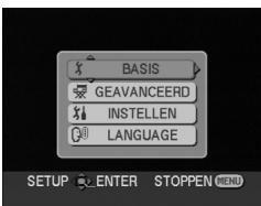 PANASONIC NV-GS180EK - Het menuschem gebruiken - 2