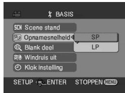 PANASONIC NV-GS180EK - Het menuschem gebruiken - 10