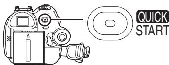 PANASONIC NV-GS180EK - Druk op [QUICK START]. - 1
