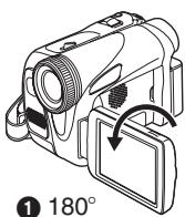 PANASONIC NV-GS21EK - Utilisation de l'écran à cristaux liquides (ou LCD) - 2