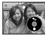 PANASONIC NV-GS21EK - Spostate il joystick in alto per selezionare I'icona [O/II]. - 2