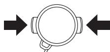 PANASONIC NV-GS21EK - Installazione del copriobiettivo - 3