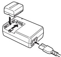 PANASONIC NV-GS21EK - De accu opladen - 1
