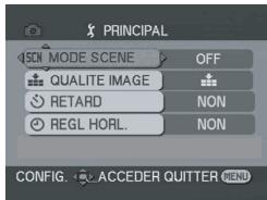 PANASONIC NV-GS21EK - [MENU D'ENREGISTREMENT SUR CARTE] - 1