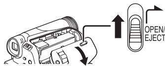 PANASONIC NV-GS21EK - Einlagen/Entnehmen einer Kassette - 1