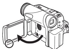 PANASONIC NV-GS21EK - Utilisation de l'écran à cristaux liquides (ou LCD) - 1