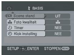 PANASONIC NV-GS21EK - [KAART OPNAME MENU] - 1