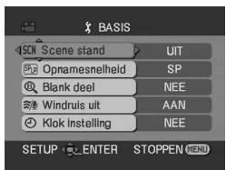 PANASONIC NV-GS21EK - Het menuschem gebruiken - 6