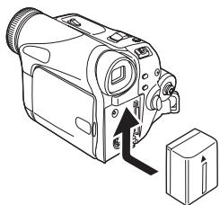 PANASONIC NV-GS21EK - ■ Branchement à la prise CA - 2