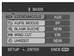 PANASONIC NV-GS21EK - [BANDAUFNAHMEMENU] - 1