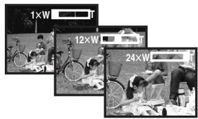 PANASONIC NV-GS21EK - Inzoomen/uitzoomen - 2