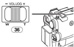 PANASONIC NV-GS22 - Wiedergabe mit Zoom-Hebel - 1