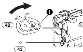 PANASONIC NV-GS22 - Mise en fonction du caméoscope - 1