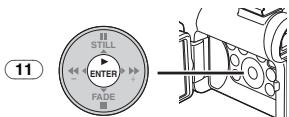 PANASONIC NV-GS22 - Appuyez sur la touche [ENTER]. - 1