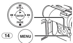 PANASONIC NV-GS22 - Utilisation de l'écran du menu - 1