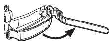 PANASONIC NV-GS22 - Pour l'utiliser comme poignée de courroie - 1