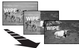 PANASONIC NV-GS22 - Wipe-Modus und Mix-Modus Wipe-Modus: - 1