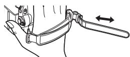 PANASONIC NV-GS22 - ■ Benutzung als Handgriffriemen - 2