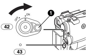PANASONIC NV-GS22 - Einschalten der Stromversorgung - 1