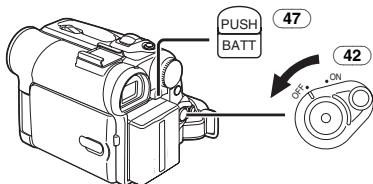 PANASONIC NV-GS22 - Débranche l'alimentation - 1