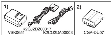 PANASONIC NV-GS22 - Accessoires standard - 1